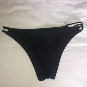 Aerie Black Bikini Bottoms